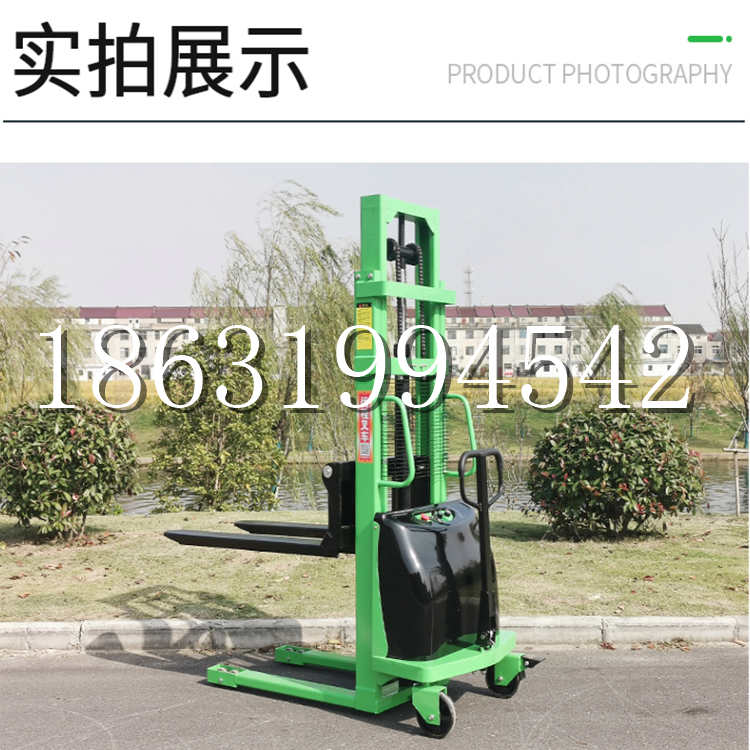 宣化区电动叉车堆高车液压铲车电瓶1吨2吨站驾步行式小型全自动叉车
